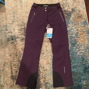 Brand New Sunice Ski Pant Plum Sz 6
